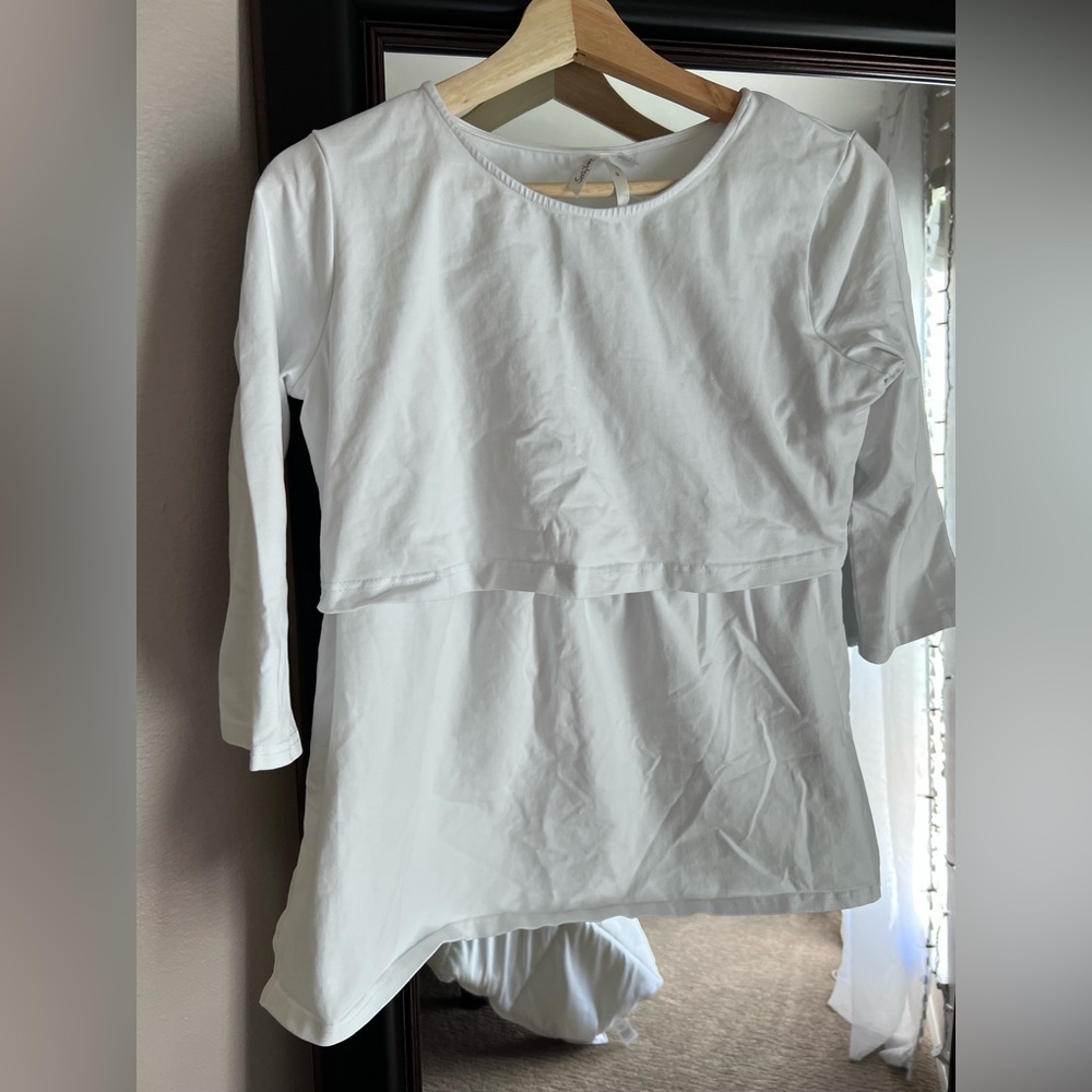 Seraphine maternity nursing top